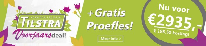 Voorjaarsdeal - Tilstra verkeersschool Banner oude website